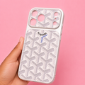 White goyard case
